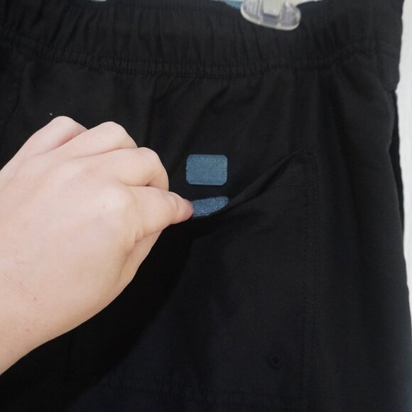 Men's 9" Board Swim Shorts - Black - Size XL - Picture 5 of 10